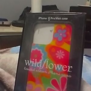 I phone 13 promax protective case limited edition edition wildflower